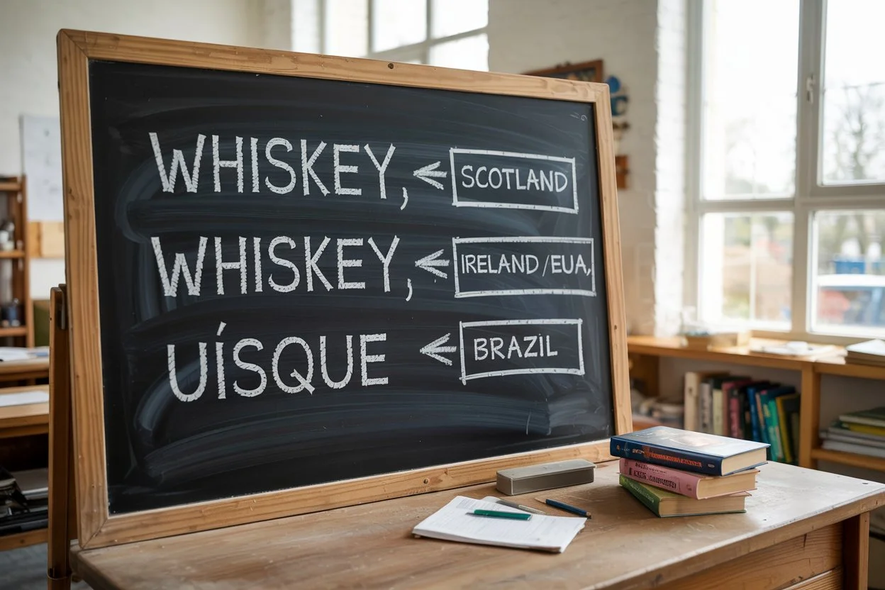 como se escreve whisky