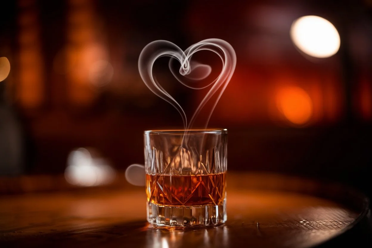 whisky acelera o coração