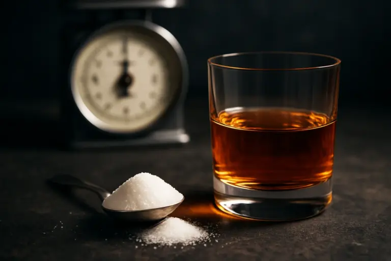 whisky tem açúcar