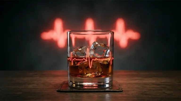 whisky acelera o coração?